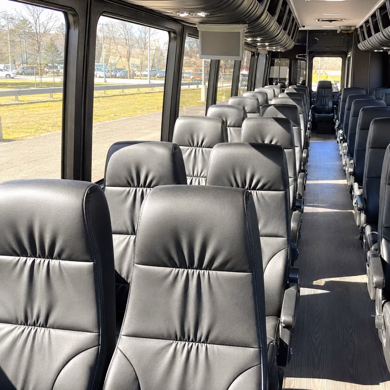 15-35 Passenger Minibus Interior