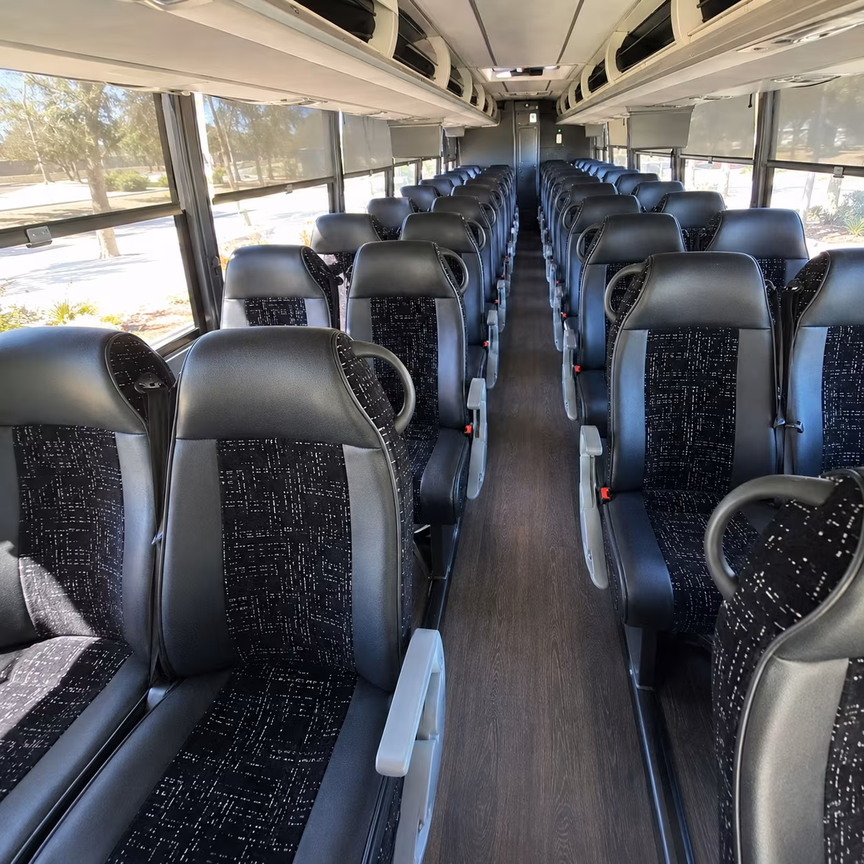 Modesto Airport Shuttle & Transportation party bus exterior