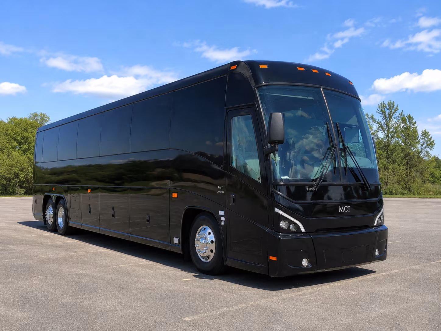 Modesto Airport Shuttle & Transportation party bus exterior