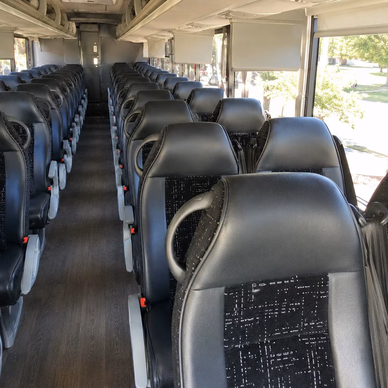 Modesto Corporate Transportation party bus exterior