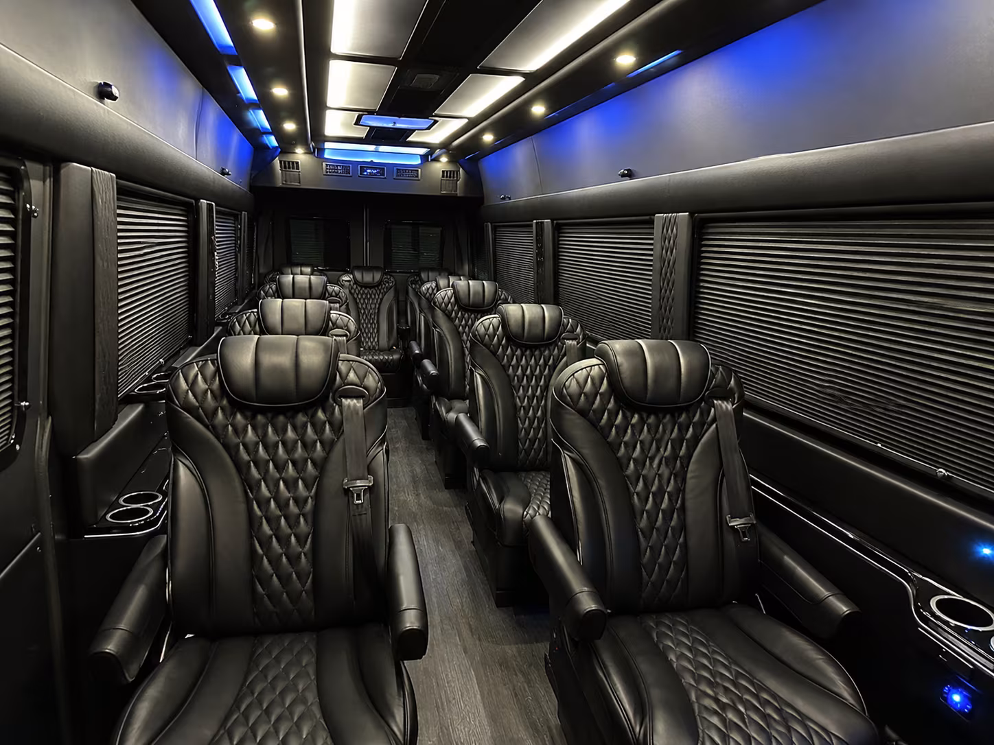 Modesto Corporate Transportation party bus exterior