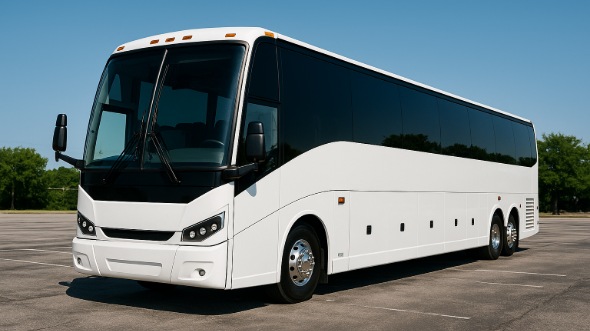 Exterior of Charter Bus Company Vacaville's 40 Passenger Party Bus in Vacaville