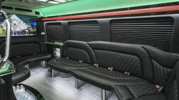 modesto 15 passenger party bus rental