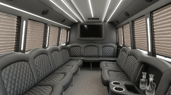modesto 28 passenger party bus rental