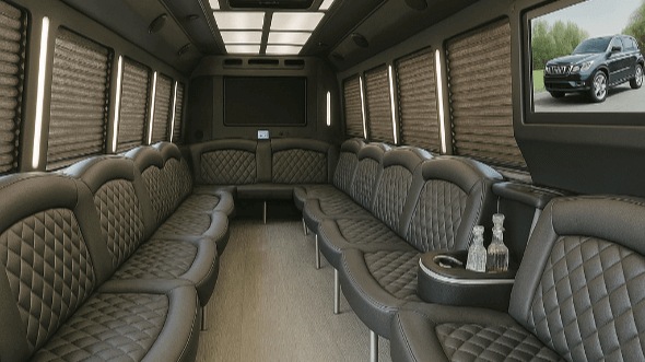modesto 50 passenger party bus rental